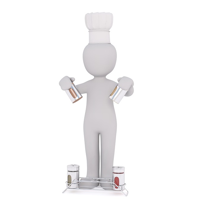 Free pepper mill salt mill storage illustration