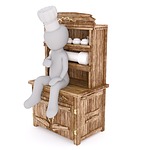 cooking, kitchen, kitchen cabinet