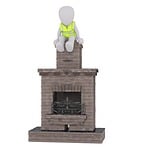 fireplace, winter, heat