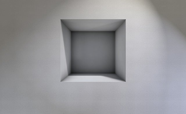 Free window niche wall illustration