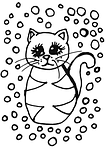 ice cream, cat, drawing