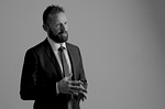lecturer, portrait, man