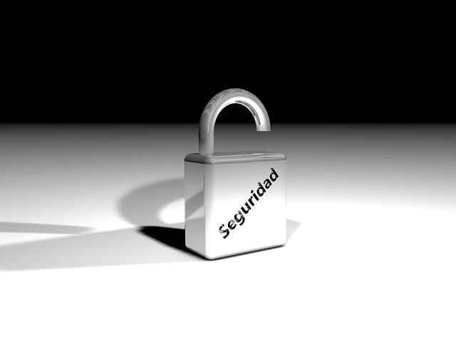 Free padlock security iron illustration