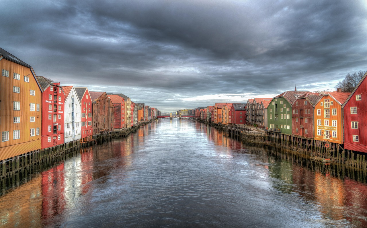 Trondheim - free online jigsaw puzzle photo