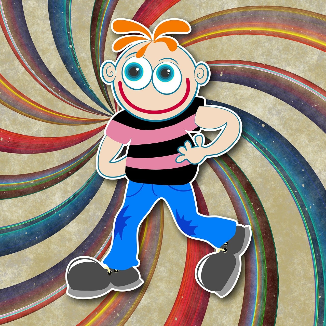 download-cartoon-boy-youth-royalty-free-stock-illustration-image