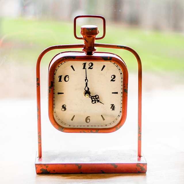 Free Clock Mantle photo and picture