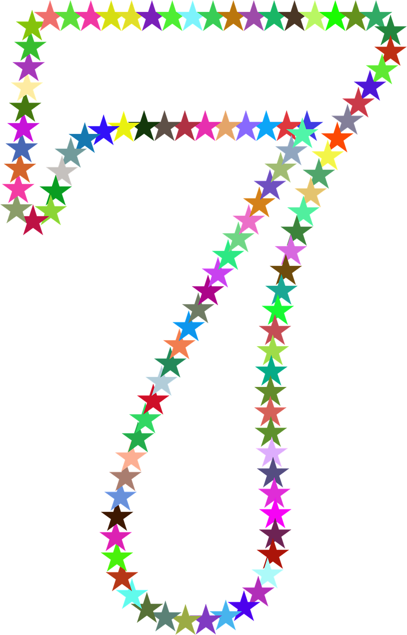 Stjerner, Farverig, Prismatisk