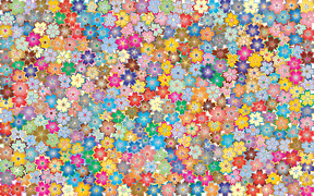 Floral, Flowers, Abstract, Art