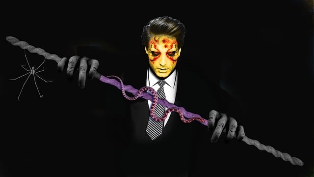 Free zombie monster fantasy illustration