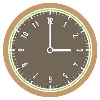 Free O'Clock Time illustration and picture