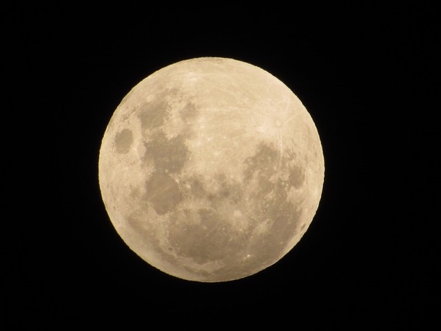 Free moon penumbral eclipse sky illustration