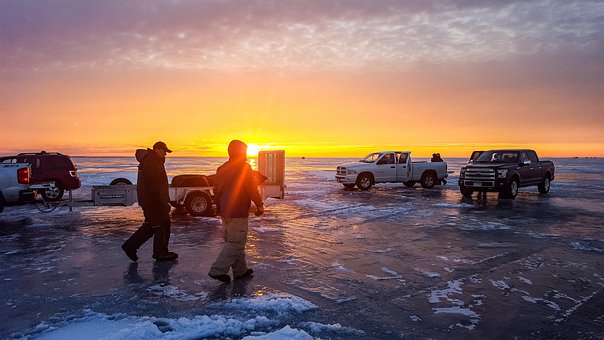Free Ice Fishing Winter photo and picture