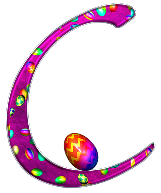 Free alphabet letter initial illustration