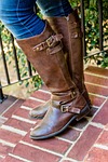 boots, brown, girl