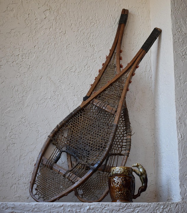 Antique Snowshoes And Mug Free photo on Pixabay