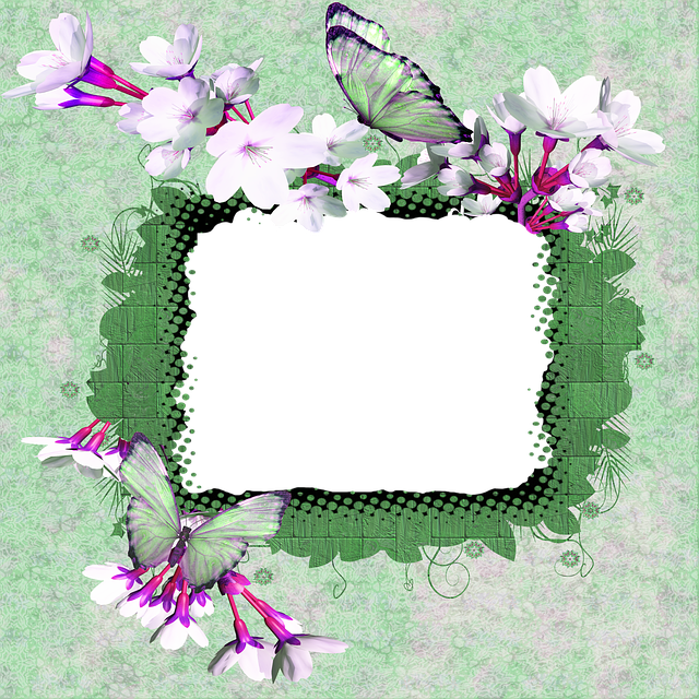 Plakboek, Groente, Vlinders, Natuur