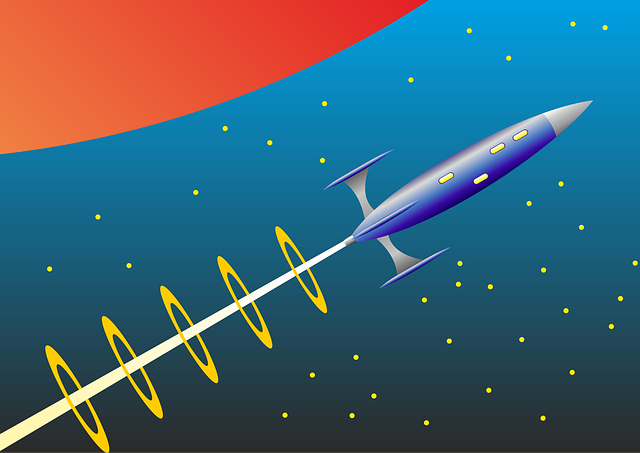 Free rocket spaceship space vector