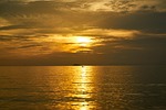 red, yellow, sunset