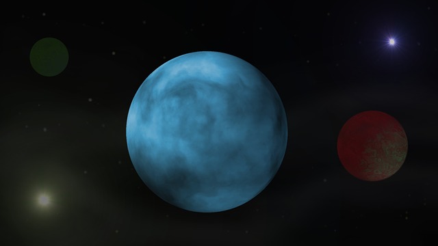 Free planets space stars illustration