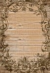old frame, on wood, victorian
