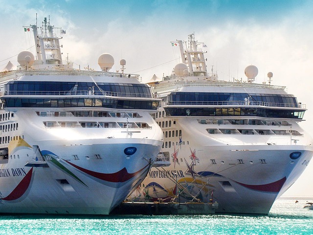 cruise ships, caribbean, mexico, cozumel, nature, holiday, spring, sea, quintana roo, port, turquoise, island