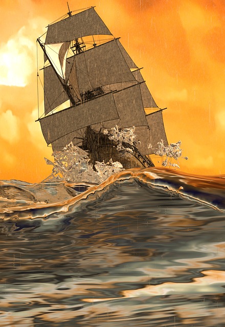 Sturm, Schiff, Katastrophe, Ozean, Meer