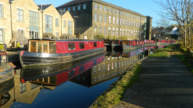 Kanal, Lastkahn, Boot, Wasserweg