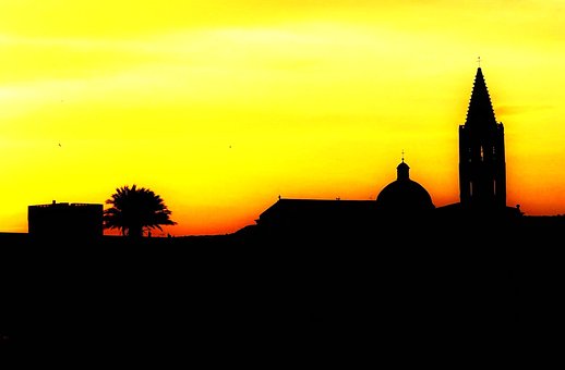 Free Silhouette Sun photo and picture
