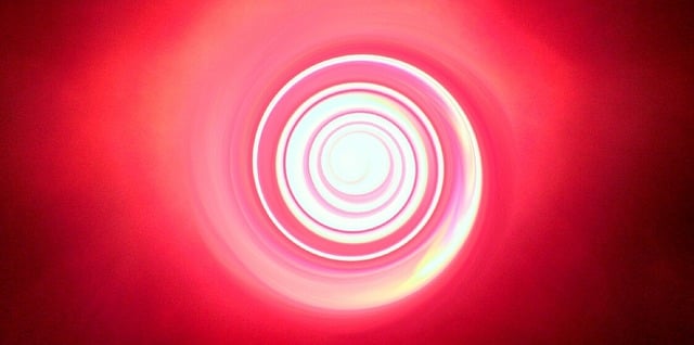 Free spiral light red illustration