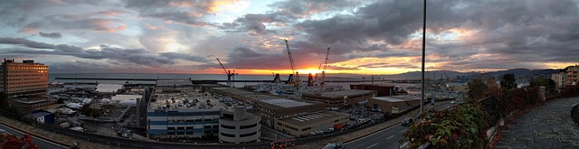 Free Genoa Sunset photo and picture