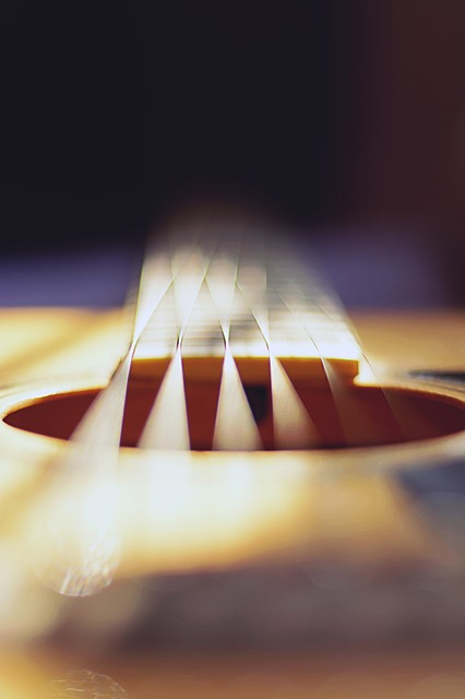 Free Blur Guitar illustration and picture