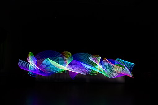 Pintura De Luz, Luz, Noche, Oscuridad
