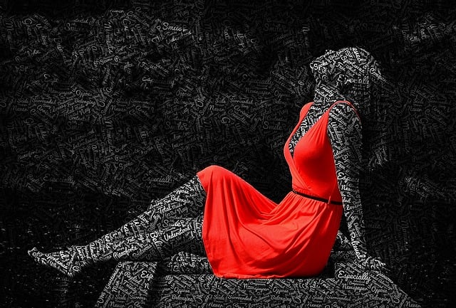 Free woman pensive design illustration