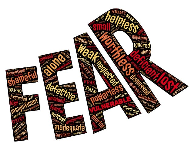 Free fear emotion anxiety illustration