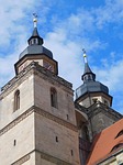 church steeples, city church, bayreuth