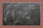 board, blackboard, frame