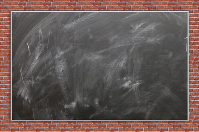 Free board blackboard frame illustration