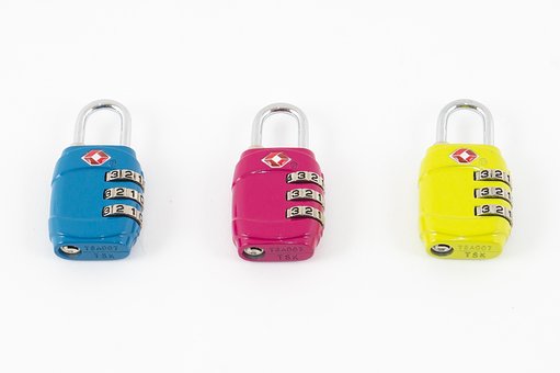 Free Padlock Blue photo and picture