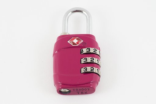 Free Padlock Pink photo and picture
