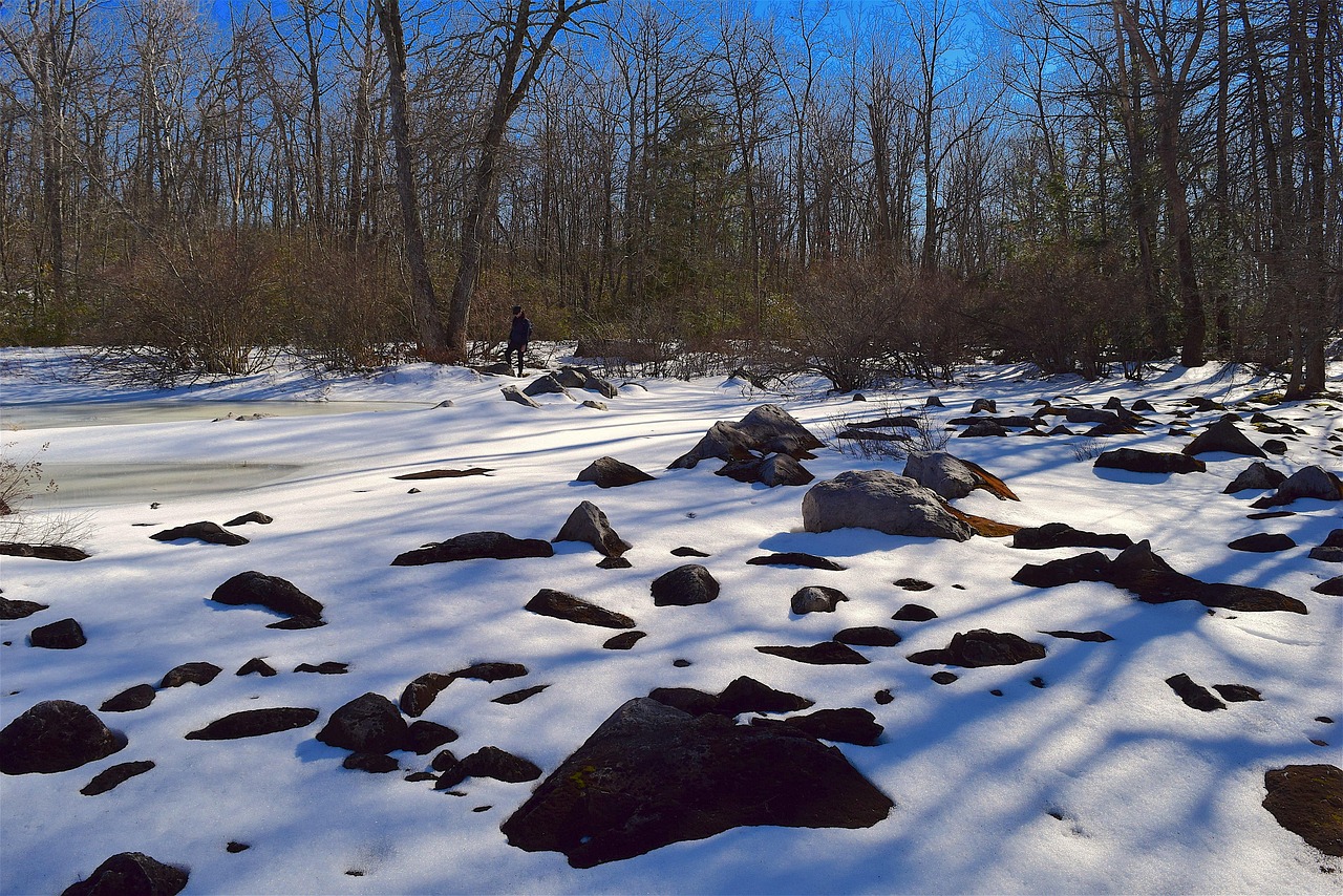 Snow Changes Rocks Snow Rocks Shadows - Free photo on Pixabay