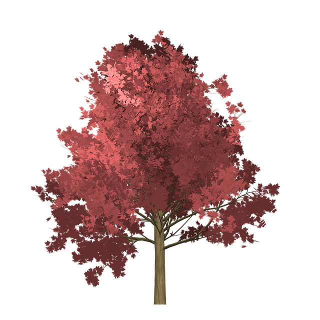 Download Maple, Tree, Painted Tree. RoyaltyFree Stock Illustration