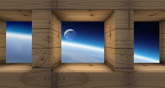 Free moon space the atmosphere illustration