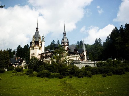 Hrad, Rumunsko, Peles, Transylvánie
