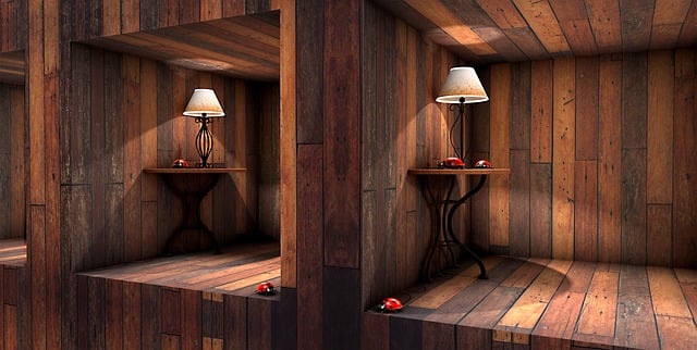 Free table lamp beetle illustration