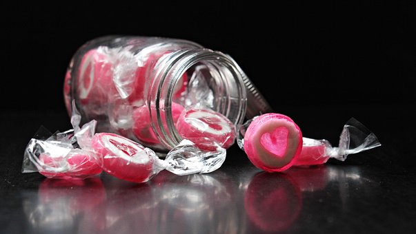 Candy, Heart, Heart Candy, Delicious