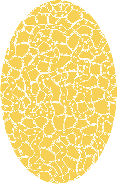 Free egg easter lace illustration