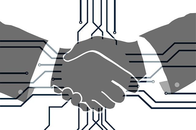 Free hands shaking hands handshake illustration
