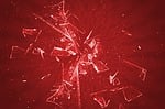 glass, broken, fragment