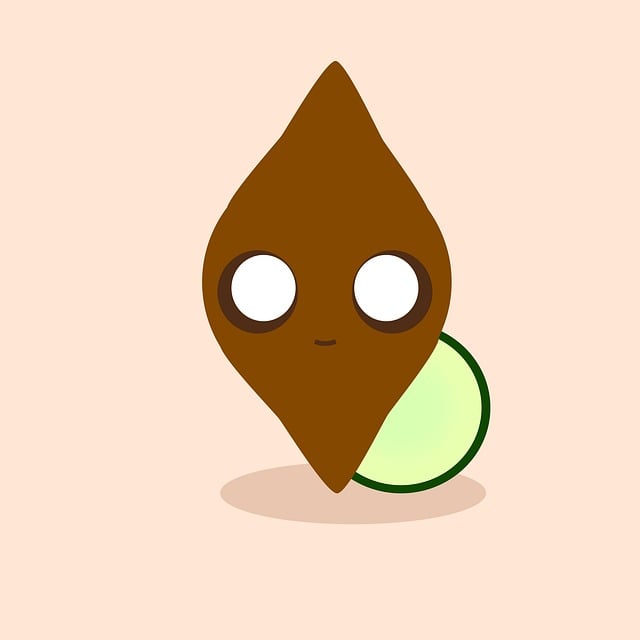 Free kibe coxinha potato vector