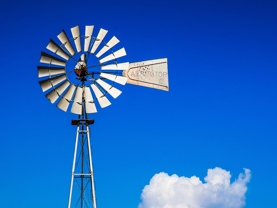 windmill farm wind free photo on pixabay
